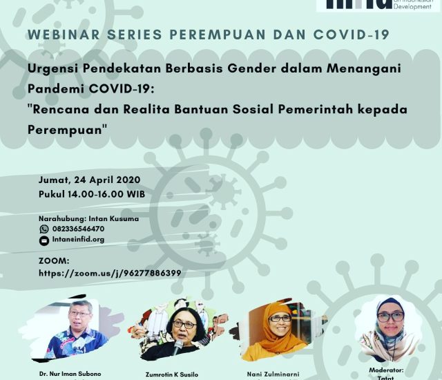 INFID WEBINAR SERIES PEREMPUAN DAN COVID-19 #2