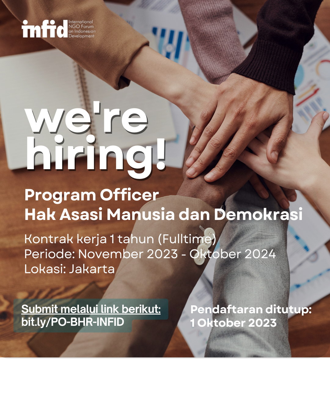 Program Officer Hak Asasi Manusia dan Demokrasi