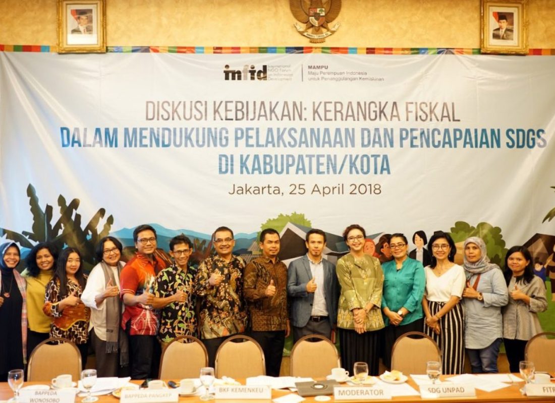 Dialog Kebijakan Kerangka Fiskal untuk SDGs di Daerah