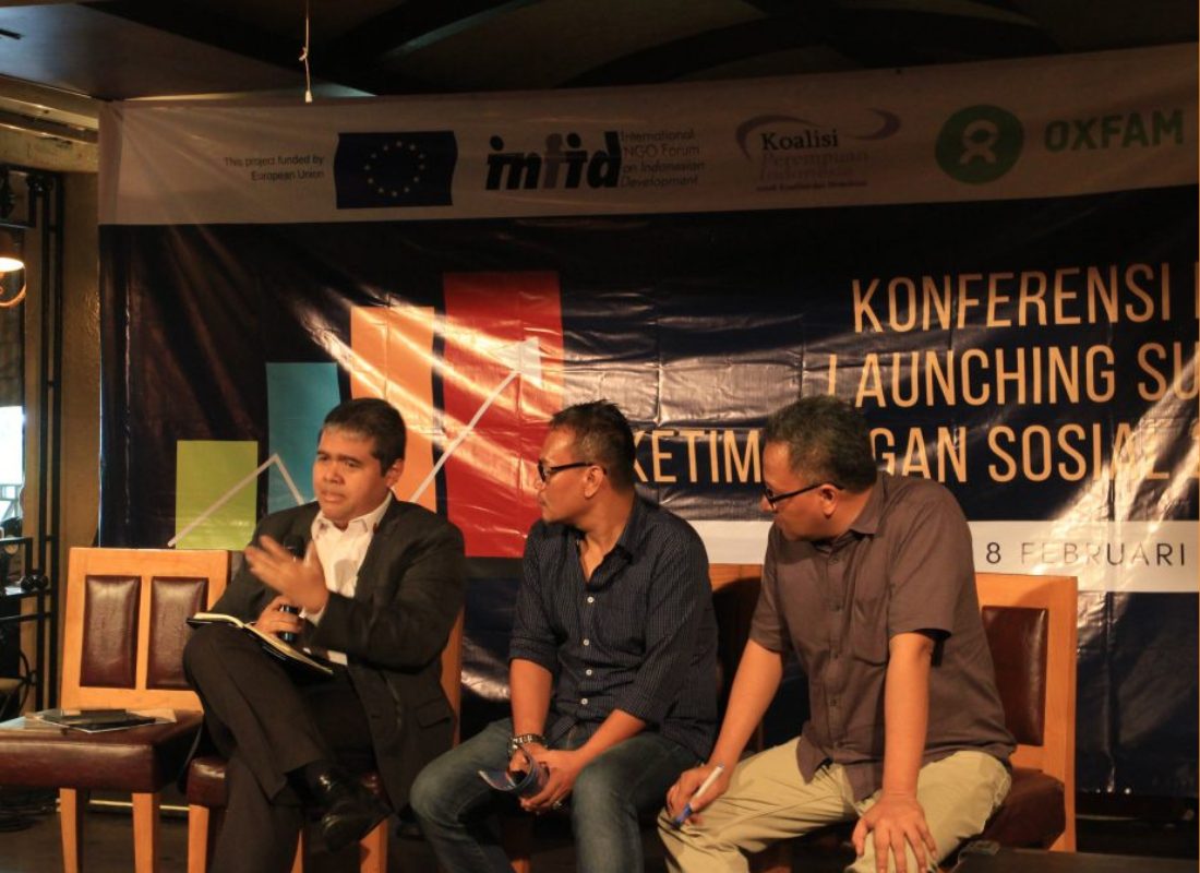 Peluncuran Hasil Survei Ketimpangan Menurut Persepsi Warga 2017