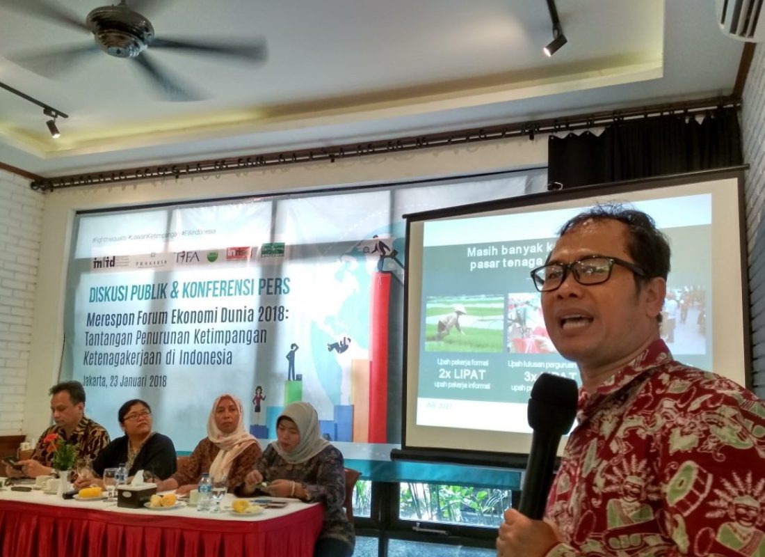 Diskusi Ketimpangan Ketenagakerjaan di Indonesia