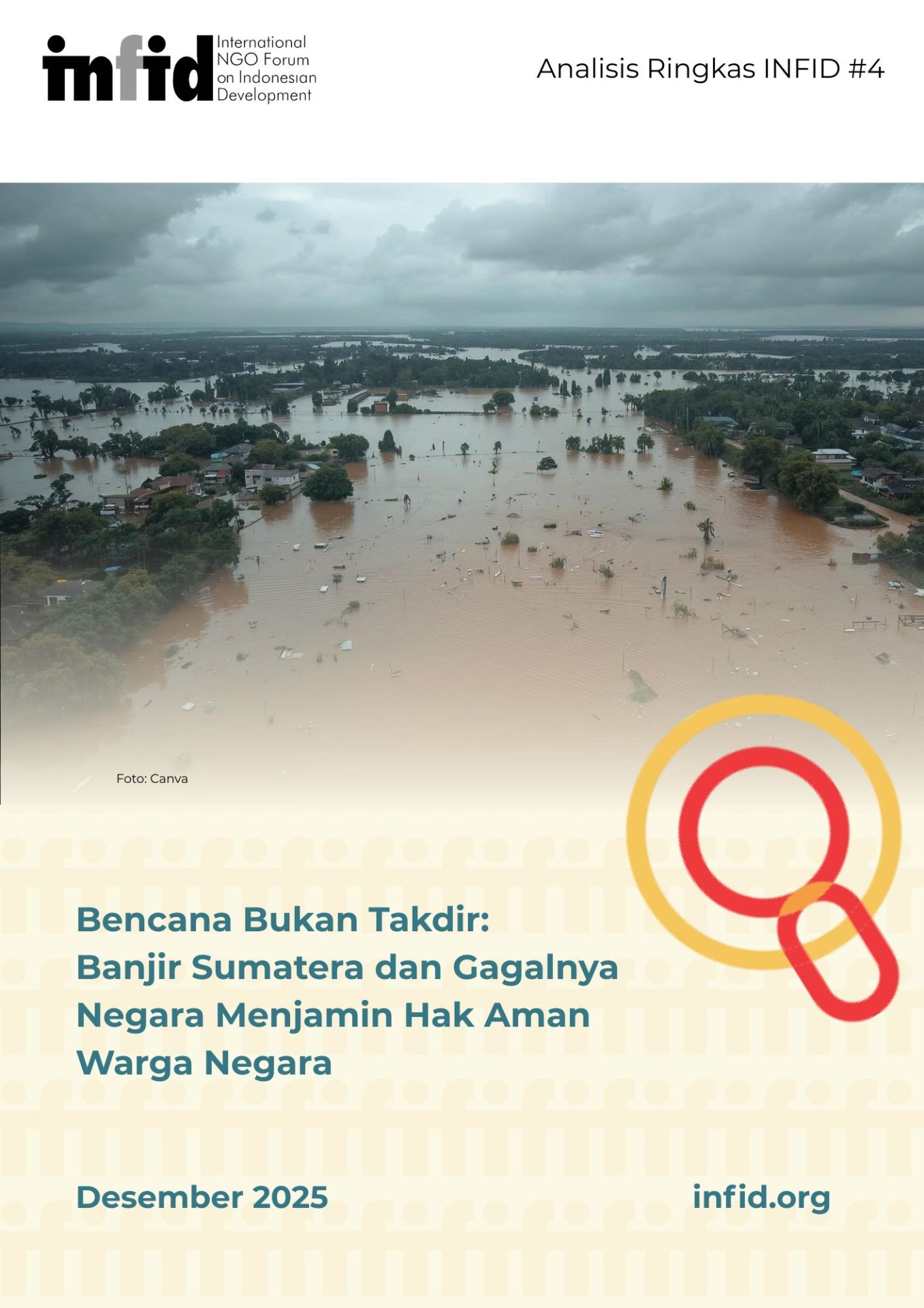 Bencana Bukan Takdir: Banjir Sumatera dan Gagalnya Negara Menjamin Hak Aman Warga Negara